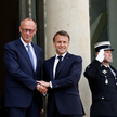Kanclerz Niemiec Friedrich Merz i prezydent Francji Emmanuel Macron