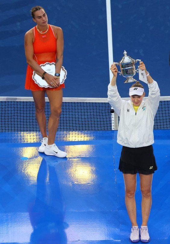 Jelena Rybakina i Aryna Sabalenka zmierzyły się w finale US Open