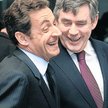 Prezydent Francji Nicolas Sarkozy (z lewej) oraz brytyjski premier Gordon Brown są zgodni w sprawie 