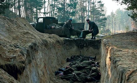 Kadr z filmu Andrzeja Wajdy „Katyń”