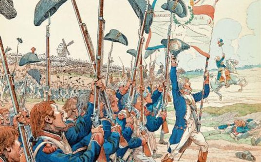 ?Z pola pod Valmy zniesiono zaledwie 184 poległych Prusaków i ok. 300 Francuzów