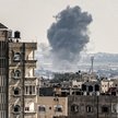 Bombardowane miasto Rafah w Strefie Gazy, 19 października