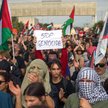 Protest w geście solidarności z Palestyńczykami w Wenecji