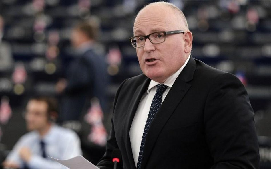 Wiceszef KE Frans Timmermans