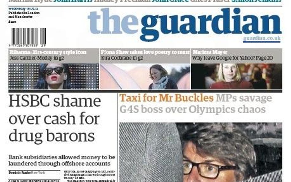 "The Guardian" i "The Observer" straciły 44,2 mln funtów