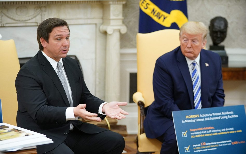 Zarówno Ron DeSantis, jak i Donald Trump kwestionują zaangażowanie USA w sprawie Ukrainy