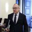 Minister sprawiedliwości Adam Bodnar przed posiedzeniem rządu w KPRM w Warszawie