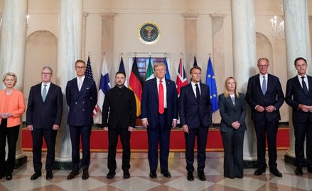 Spotkanie Trumpa z europejskimi liderami