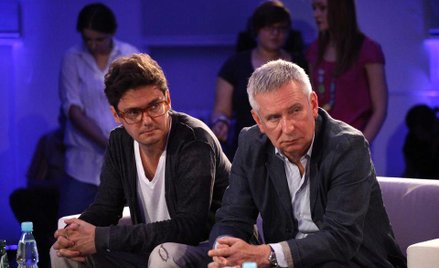 Kuba Wojewódzki i Krzysztof Materna