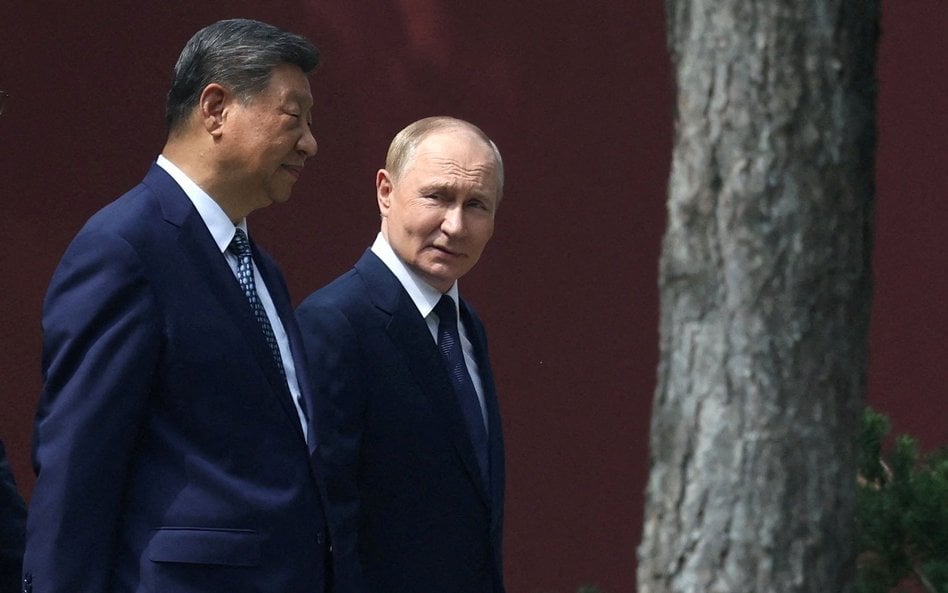Przywódcy Chin i Rosji, Xi Jinping i Władimir Putin