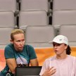 Daria Abramowicz i Iga Świątek