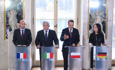 Minister spraw zagranicznych Radosław Sikorski, minister spraw zagranicznych Niemiec Annalena Baerbo