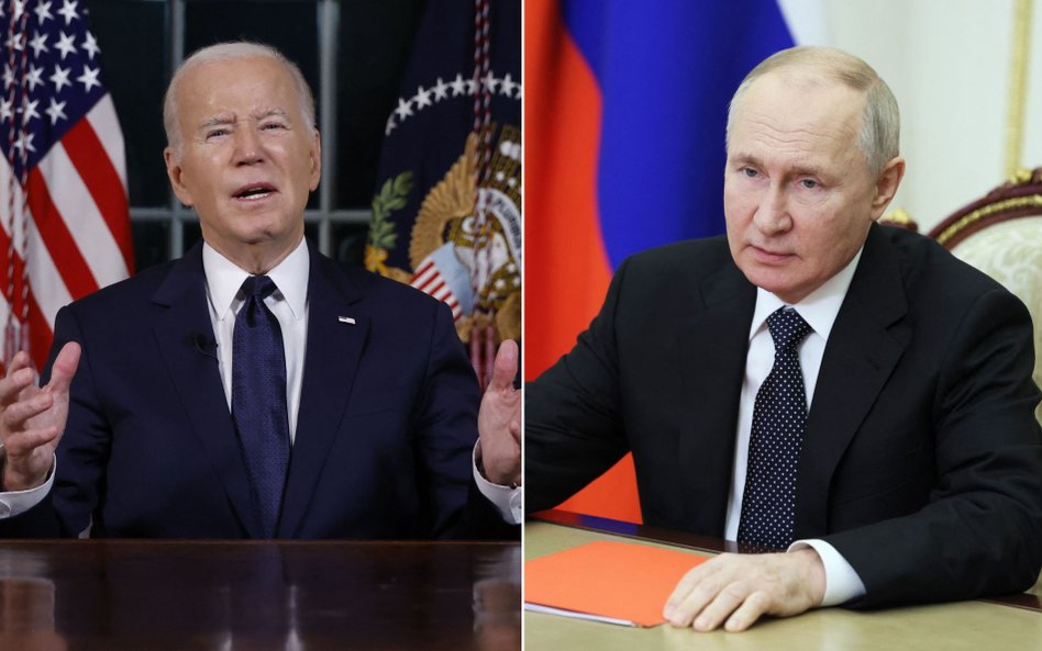 Joe Biden i Władimir Putin