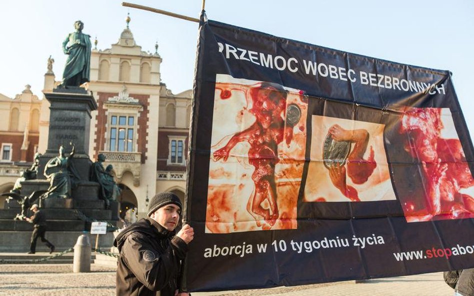 Protesty ruchów pro life w Krakowie (fot. dimaberkut)