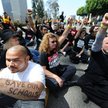 Protesty nauczycieli w Los Angeles przeciw cięciom budżetowym na szkoły