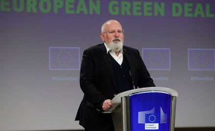Frans Timmermans, wiceprzewodniczący wykonawczy Komisji Europejskiej ds. Zielonego Ładu