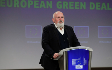 Frans Timmermans, wiceprzewodniczący wykonawczy Komisji Europejskiej ds. Zielonego Ładu