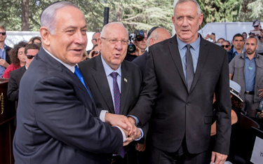 Izrael: Netanjahu i Ganc będą premierem na zmianę?