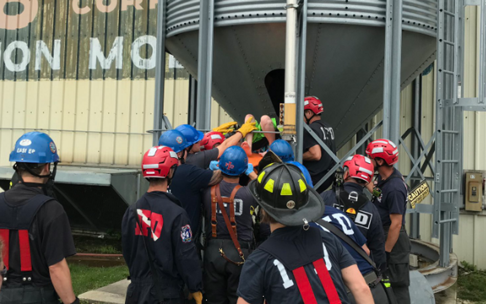 USA: Wpadła do silosa zbożowego. Uratowana po tygodniu