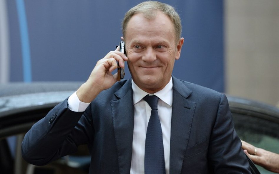 Przewodniczący Rady Europejskiej Donald Tusk