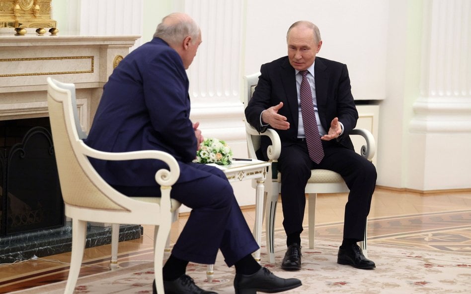 Tematem rozmów Łukaszenki i Putina ma być m.in. „problem zapewnienia bezpieczeństwa”.
