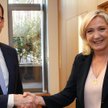 Eurodeputowany PiS Ryszard Legutko uważa, że zwycięstwo Marine Le Pen (z prawej)w wyborach prezydenc