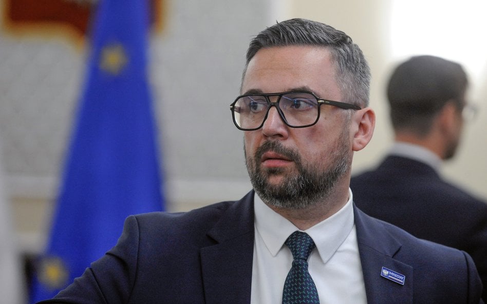 Minister nauki i szkolnictwa wyższego Marcin Kulasek