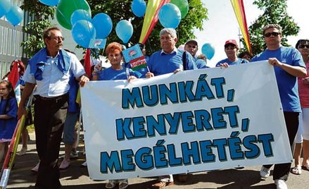 Pracy, chleba, przeżycia – węgierscy związkowcy protestują przeciwko oszczędnościom rządu