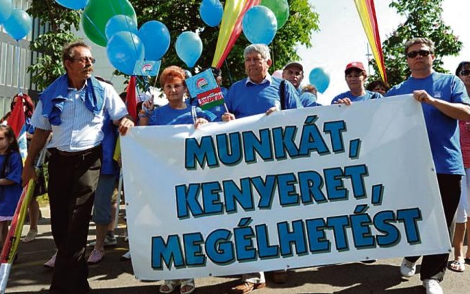 Pracy, chleba, przeżycia – węgierscy związkowcy protestują przeciwko oszczędnościom rządu