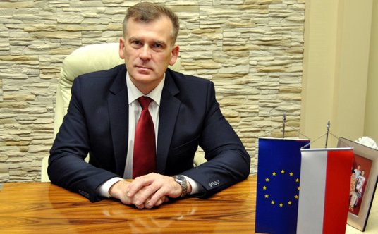 Marek Nazarko, burmistrz Michałowa (woj. podlaskie)