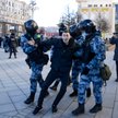 Antywojenny protest w Moskwie