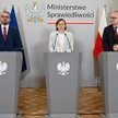 Minister sprawiedliwości, prokurator generalny Adam Bodnar, wiceminister sprawiedliwości Zuzanna Rud