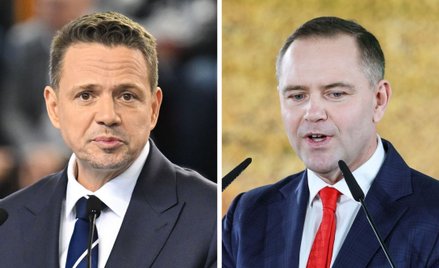 Rafał Trzaskowski i Karol Nawrocki