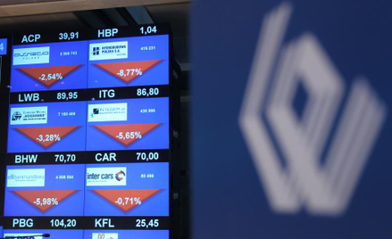 Blue chips schodzą jeszcze niżej
