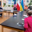 Obok spotkań z politykami Kamala Harris znalazła czas na rozmowę z przebywającymi w Polsce uchodźcam