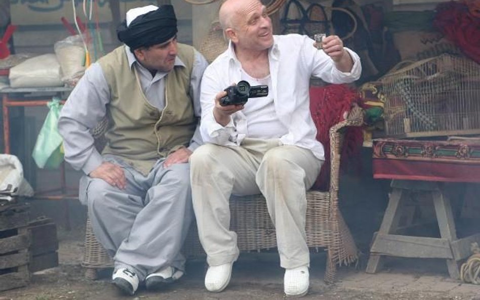 „Trick” Jana Hryniaka. Na zdjęciu: Henryk Talar (z prawej)