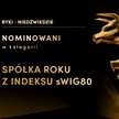 Nominacje do statuetki Byków i Niedźwiedzi. Spółka roku z sWIG80