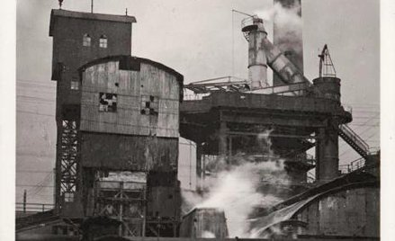 Uruchomiony latem 1937 roku w Hucie Piłsudski wielki piec skonstruowany przez Zygmunta Krotkiewskieg