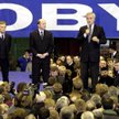 Platforma Obywatelska od początku była partią wielonurtową. Na zdjęciu z roku 2001 od lewej: Donald 