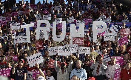 Wybory w USA: Apele do zwolenników Trumpa: Zostawcie broń w domu