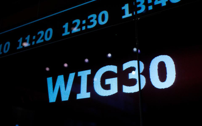 Indeks WIG30 zbliża się do tygodniowej dwusetki