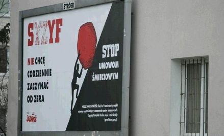 „S”, która od lat walczy z nadużywaniem umów cywilnoprawnych, twierdzi, że na etatach pracownicy byl