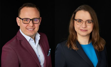 Rafał Kran i Katarzyna Kozakowska, doradcy podatkowy i partnerzy w zespole nieruchomości MDDP.