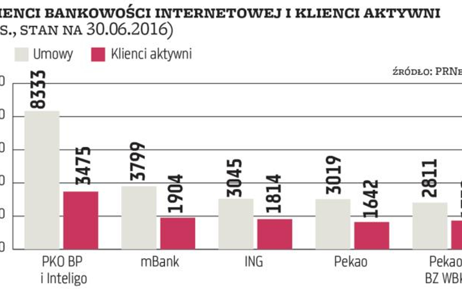 Klienci w internecie, ale nieaktywni