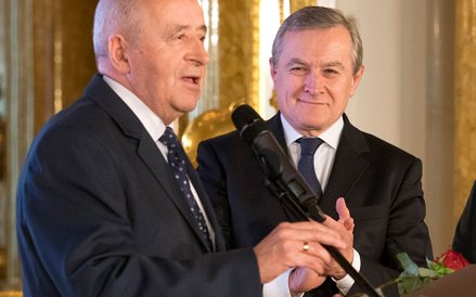 Wincenty Staśkiewicz i Piotr Gliński