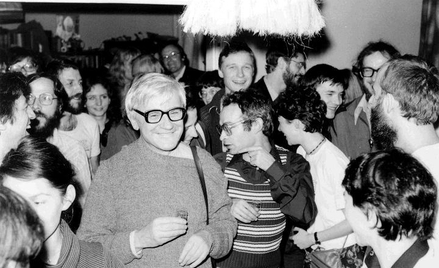 Przyjęcie z okazji 100. książki wydanej przez Niezależną Oficynę Wydawniczą NOWa w październiku 1980