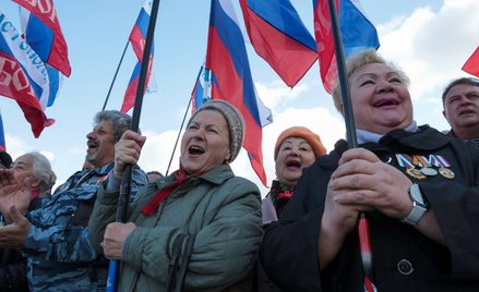 Rosjanie świętują aneksję Krymu