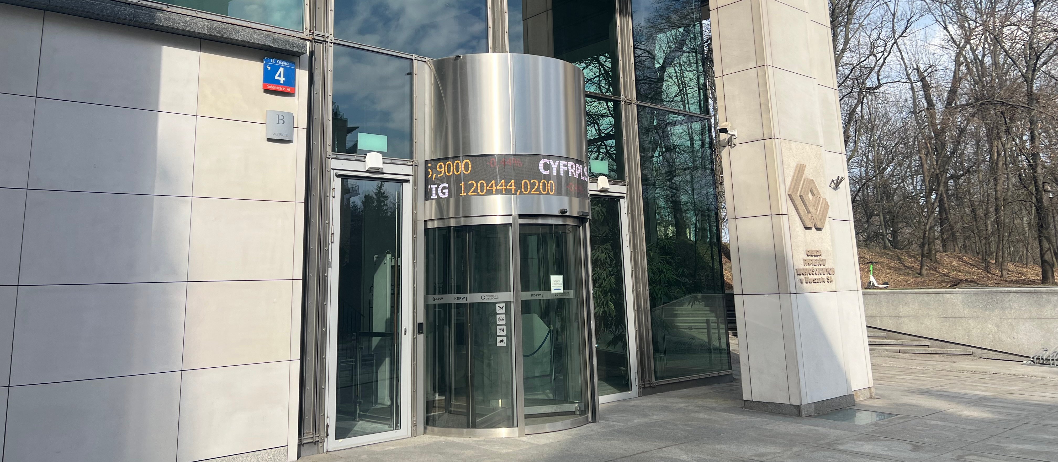 Czerwony tydzień na GPW. WIG20 zmierza do piątej z rzędu spadkowej sesji