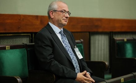 11 czerwca 2026 r. Prawnik, prof. Sławomir Patyra na sali obrad Sejmu w Warszawie, jeszcze jako kand