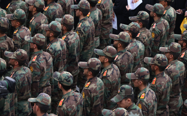 Żołnierze irańskiego Korpusu Strażników Rewolucji Islamskiej